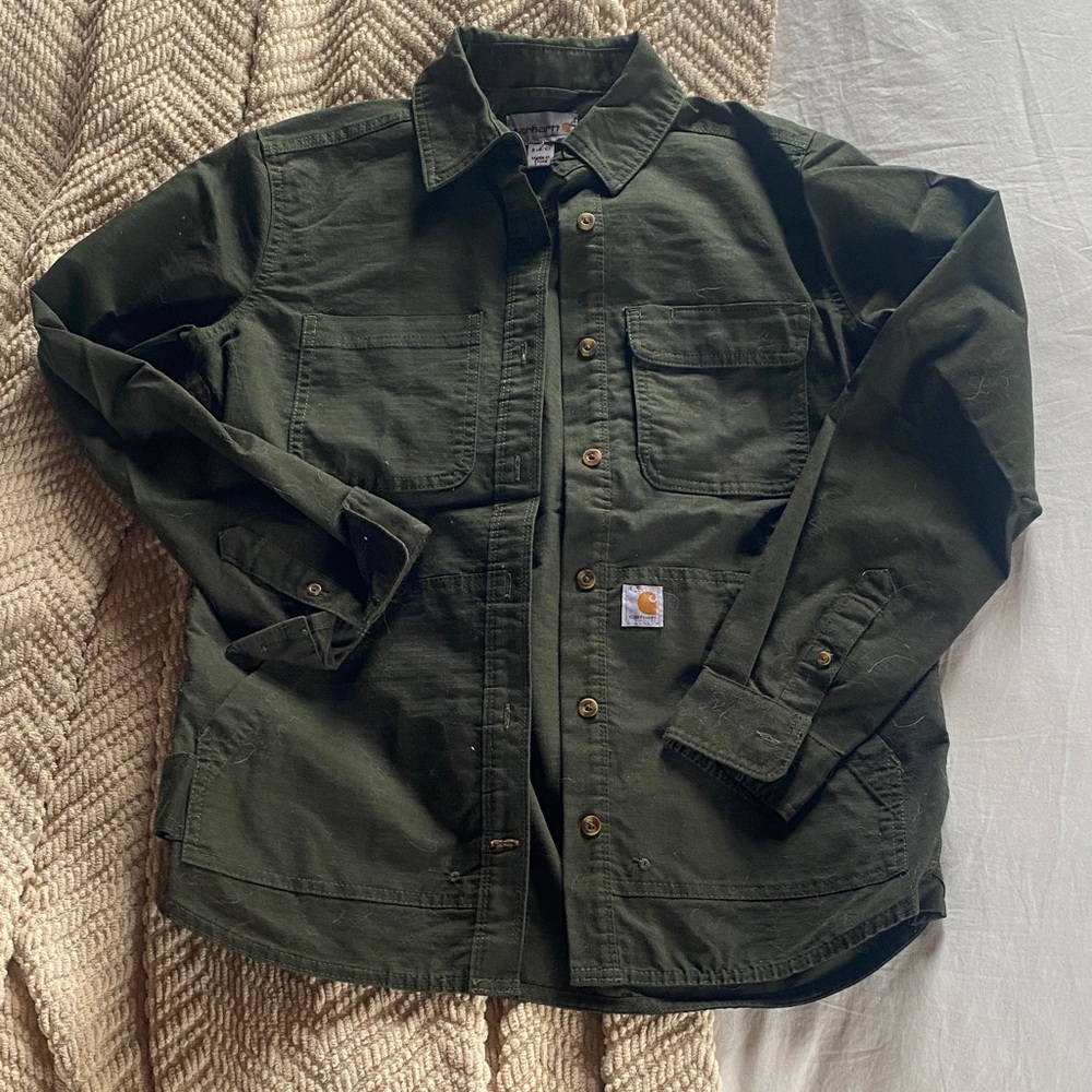Carhartt Dark Green Utility Shirt